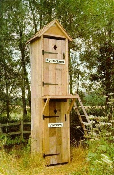 Two Story Outhouse