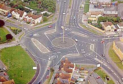 The Magic Roundabout - Swindon, Wiltshire, United Kingdom